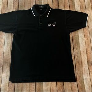 Vintage Outer Banks, North Carolina mens short sleeve polo shirt | size XL